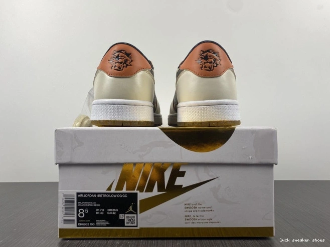 Rep LUCY Air 1 of DH6932-100 Tiger Low OG the Jordan Year 0724